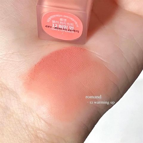 Son Kem Lì Romand Blur Fudge Tint #12 Warming Up