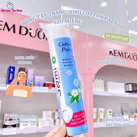 Bông Tẩy Trang Jomi 120 Miếng