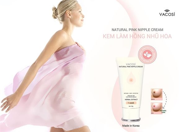 Kem Dưỡng Da Vùng Ngực Vacosi Magic Pink Breast Cream 30ML
