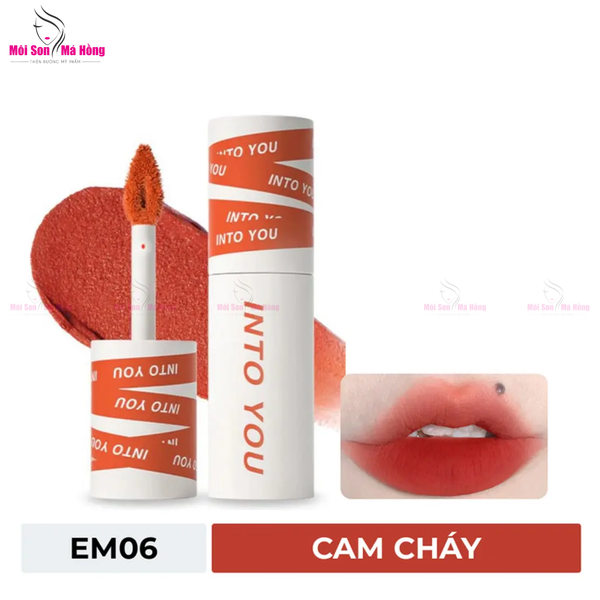 Son Kem Bùn & Má Hồng Mịn Môi Lâu Trôi Into You Shero Super Matte Lip & Cheek Mud 2g