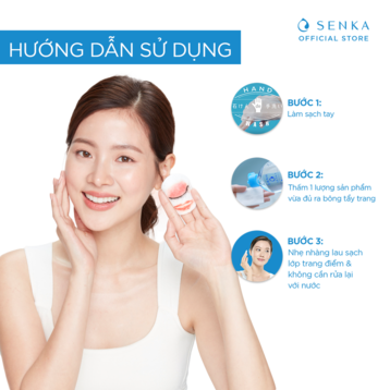 Nước Tẩy Trang Senka Ngừa Mụn, Kiểm Soát Nhờn 230ml All Clear Water Micellar Formula Fresh Anti Shine