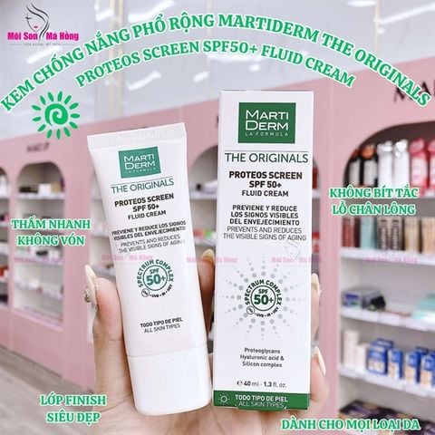 Kem Chống Nắng MartiDerm Phổ Rộng Bảo Vệ Toàn Diện 40ml
