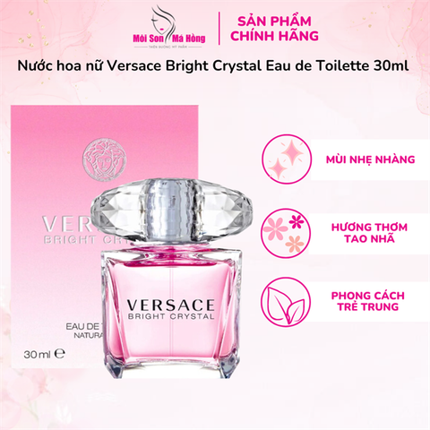 Nước hoa nữ Versace Bright Crystal Eau de Toilette 30ml