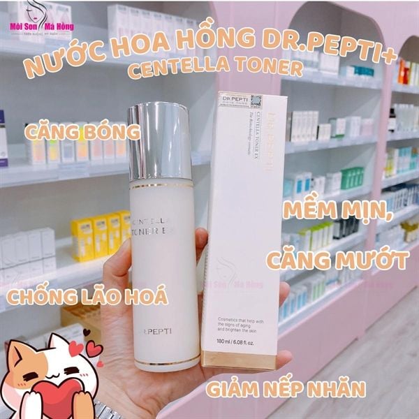 Nước Hoa Hồng Dr.Pepti Centella Toner 180ml