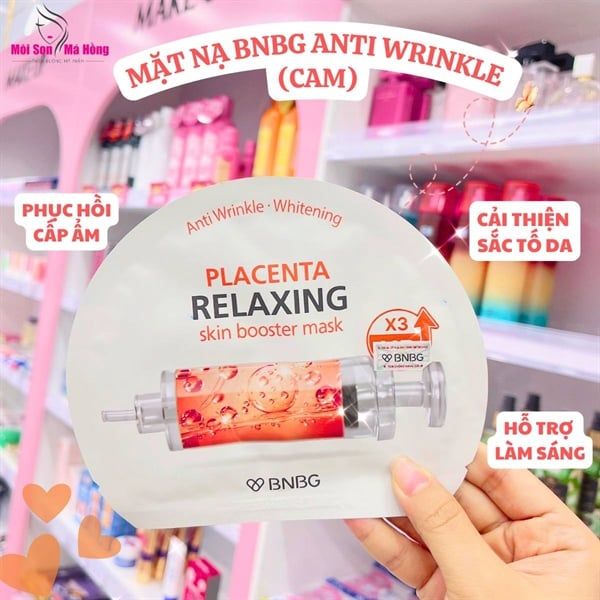 Mặt Nạ BNBG Anti Wrinkle - Whitening Skin Booster Mask 30ml