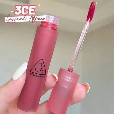 Son Kem 3Ce Blur Water Tint #Casual Affair Cánh Hoa Hồng Khô 4,6Gr