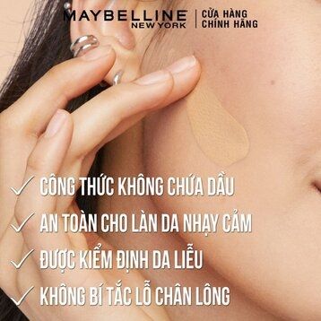 Kem Nền Kiềm Dầu, Cho Lớp Nền Mịn Lì Tự Nhiên Maybelline Fit Me Matte Poreless Foundation 30ml