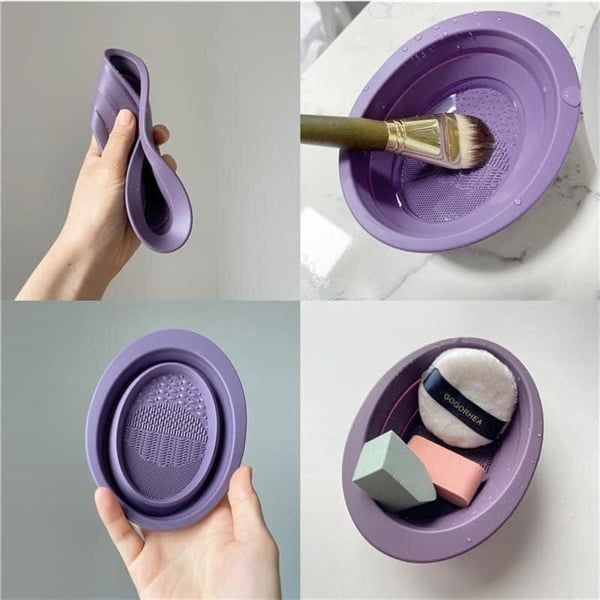 Chậu Làm Sạch Cọ Trang Điểm Jary Silicone Makeup Brush Cleansing Nhiều Màu