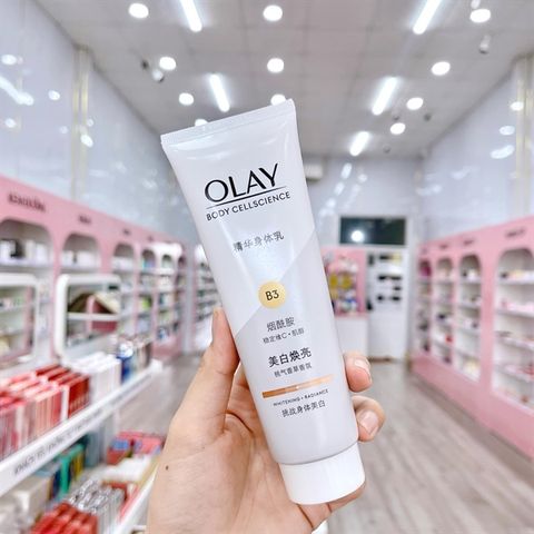 Dưỡng Thể Trắng Da Olay Body nm B3 + Vitamin C Optic Glow & Radiance (Bản Trung) 30g/90g