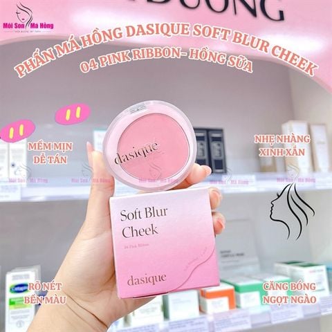 Má hồng Dasique Soft Blur Cheek 5.7g