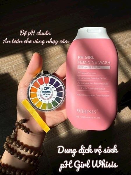 WHISIS Dung Dịch Vệ Sinh pH Girl Feminine Wash 200ML