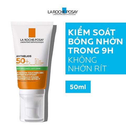 Kem Chống Nắng La Roche-Posay Anthelios Dry Touch Finish Mattifying Effect SPF50+ Kiểm Soát Bóng Nhờn 50ml