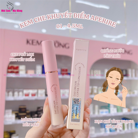 Kem Che Khuyết Điểm Aperire Daydream Cover Tip Concealer 4.5ml