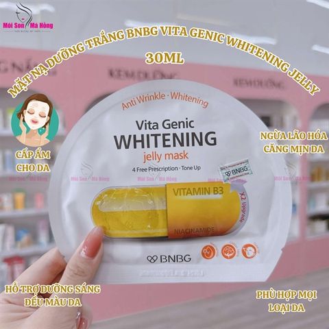 Mặt Nạ Dưỡng Sáng Da BNBG Vitamin C Vita Genic Whitening Jelly Mask 30ml