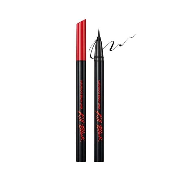 Bút Kẻ Mắt Clio Superproof Brush Liner Kill Black - Siêu Mảnh, Siêu Lì
