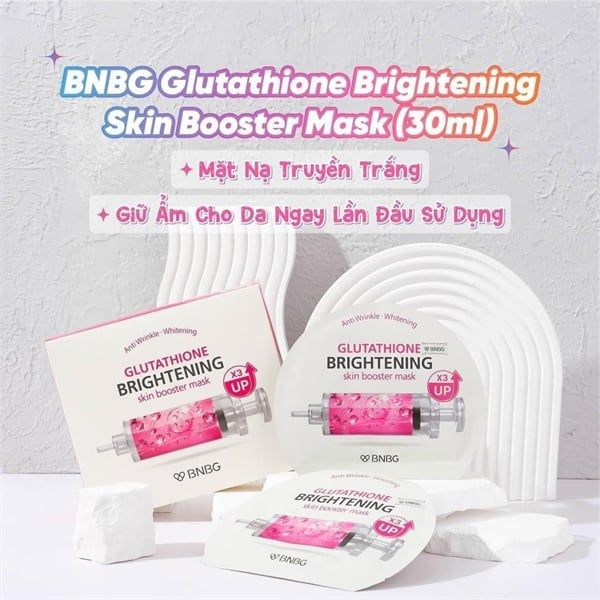 Mặt Nạ BNBG Anti Wrinkle - Whitening Skin Booster Mask 30ml