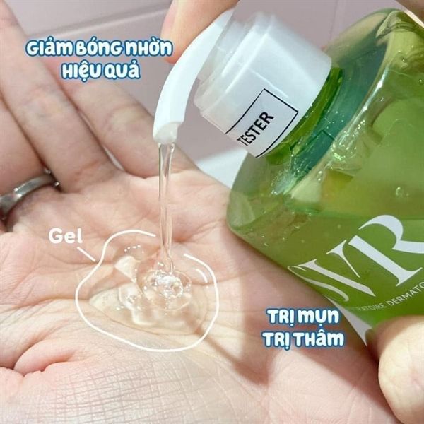 (CÔNG TY) Gel rửa mặt cho da dầu loại bỏ tế bào SVR Sebiaclear Moussant 400ml