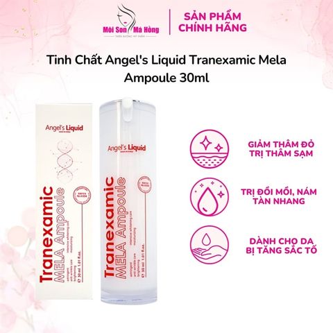 Serum Angel's Liquid Xoá Thâm Đỏ Mờ Sạm Nám 30ml Tranexamic Mela Ampoule