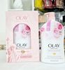 Sữa tắm Olay 24H hoa hồng 975ml
