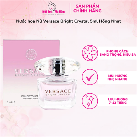 Nước hoa Versace Bright Crystal 5ml HONG NHAT