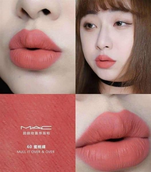 Son Thỏi MAC Locked Kiss 24h Lipstick - 60 Mull It Over & Over