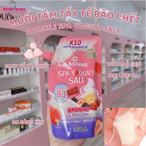Muối Tắm A Bonne Sữa Chua 350g