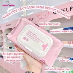 Khăn Ướt Tẩy Trang Sena Demar Make-Up Remove Deep Cleansing Tissue 45 Miếng + 5 miếng