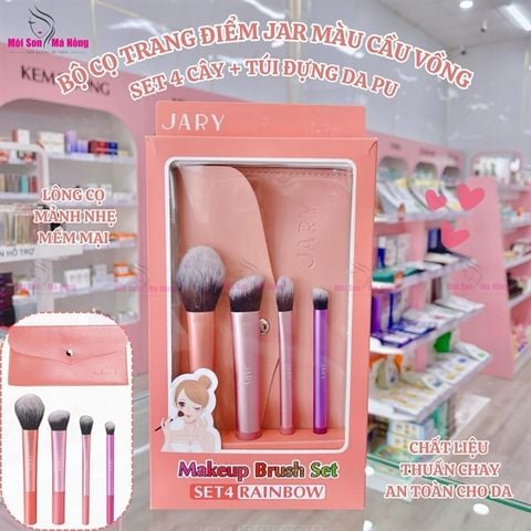 BỘ CỌ TRANG ĐIỂM JARY MAKEUP BRUSH