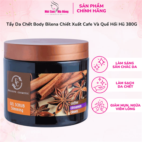 Tẩy Tế Bào Chết Cà Phê & Quế Hồi Bilena 380g
