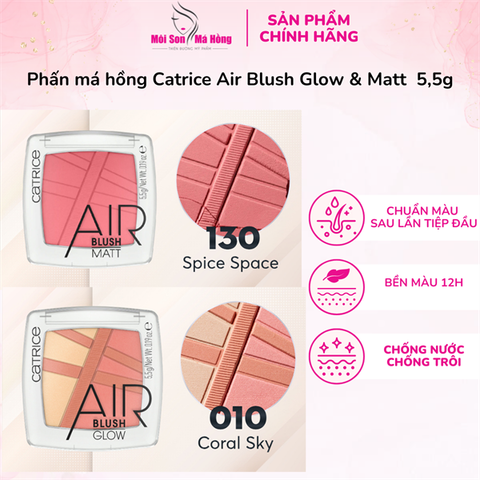 MA HONG Catrice AirBlush Glow #010 Coral Sky