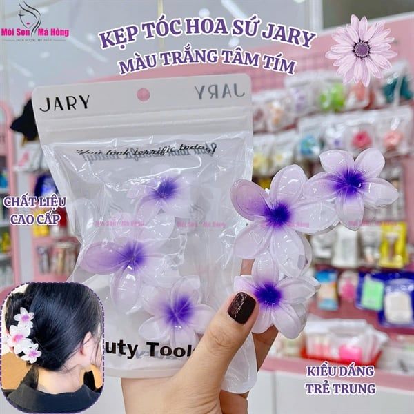 KẸP TÓC HOA SỨ NHỰA JARY HAIR CLIP HC1 HC1.2