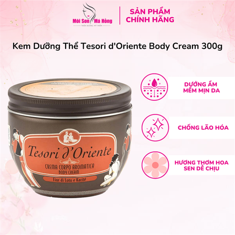 Kem Dưỡng Da Nước Hoa Tesori DOriente Hoa Sen 300ml