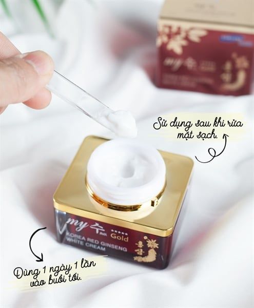 Kem Dưỡng My Gold Korea Red Ginseng White Cream 50ml