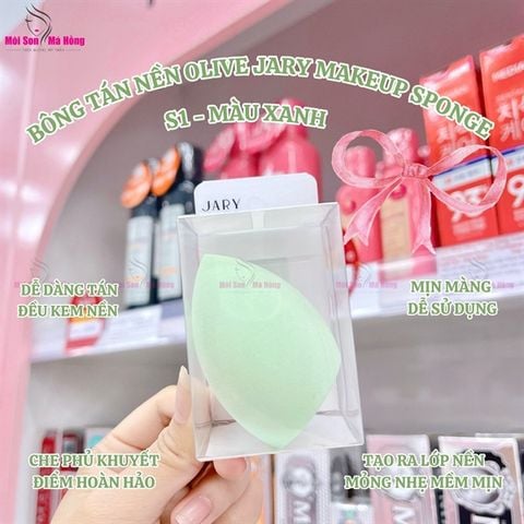 MÚT TRANG ĐIỂM JARY MAKEUP SPONGE - S1 - FULLBOX