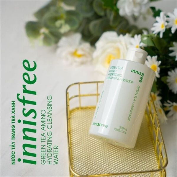 Nước Tẩy Trang Innisfree Green Tea Amino Hydrating 320ml NEW