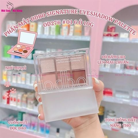 Phấn Mắt Odbo 6 Ô Shadow & Me Palette Màu Siêu Đẹp, Siêu Mịn OD276 - 10