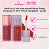 [DL01 - DL14] Son Kem Lì, Mịn Mượt Nhẹ Môi Black Rouge Double Layer Over Velvet 4.1g