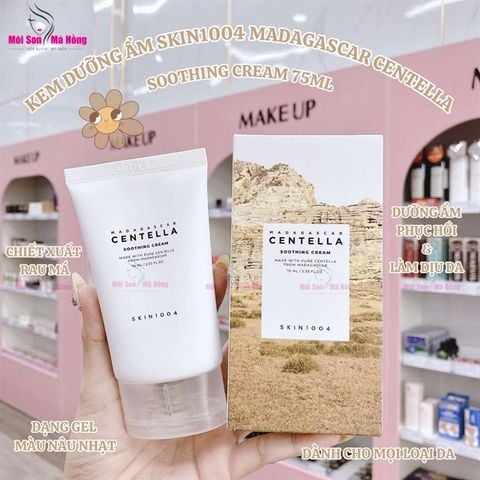 Kem Dưỡng Skin1004 Madagascar Centella Soothing Cream Làm Dịu Da Chiết Xuất Rau Má 75ml