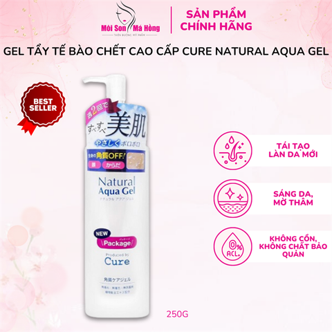 (CÔNG TY) Tẩy da chết Cure Nature Aqua Gel 250ml