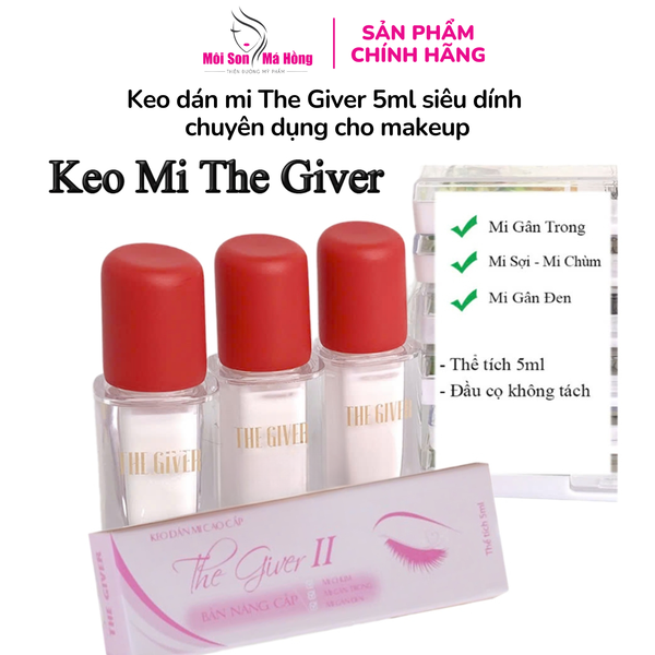 Keo dán mi The Giver 5ml siêu dính chuyên dụng cho makeup
