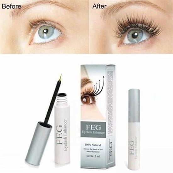 Tinh chất dưỡng dài mi ban đêm FEG Eyelash Enhancer 3ml - Màu Xanh