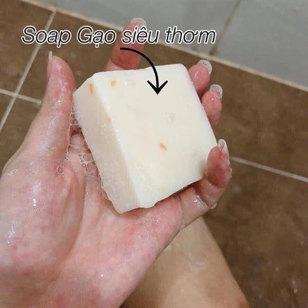 Xà phòng kích trắng cám gạo Thái Lan Jam Rice Milk Soap 65g