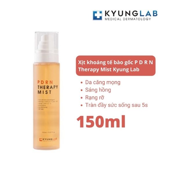 Kyung Lab Xịt khoáng Tái sinh tế bào PDRN Therapy Mist 150ml - MÔI
