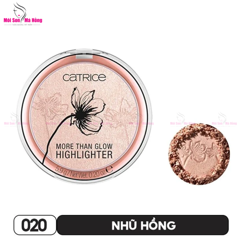 Phấn Bắt Sáng Độ Bám Cao, Lâu Trôi Catrice More Than Glow Highlighter 5.9g