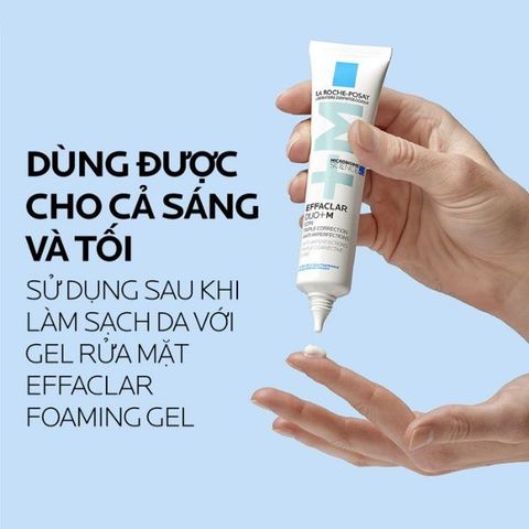 Kem Dưỡng La Roche-Posay Effaclar DUO+M Giảm Mụn 40ml