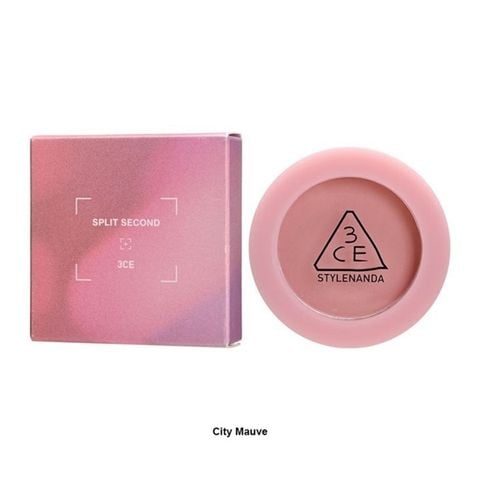 Phấn má hồng 3CE Face Blush Split Second Edition #City Mauve