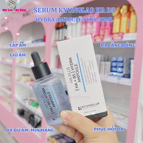 Serum Cấp Ẩm Căng Bóng Da Kyung Lab HA Plus [HA + B5] Hydra Ampoule 50ml