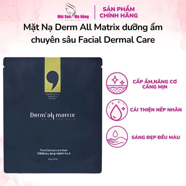 Mặt Nạ Derm All Matrix Facial Dermal-Care Mask (1 miếng)