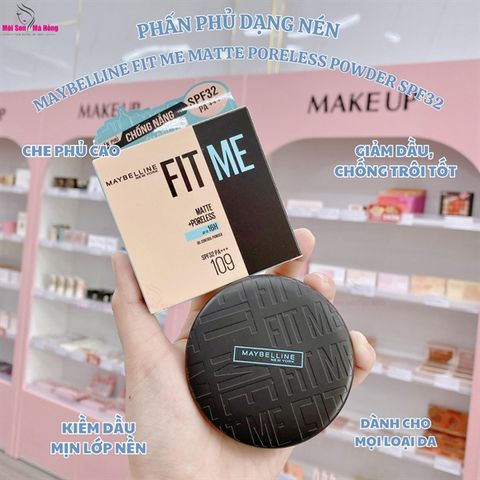 Phấn Phủ Maybelline Mịn Nhẹ Kiềm Dầu Chống Nắng 6g