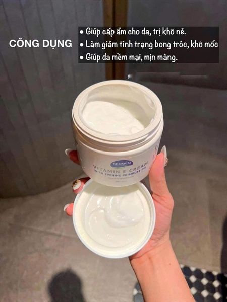 Kem vitamin E Redwin úc 300g (mẫu mới)
